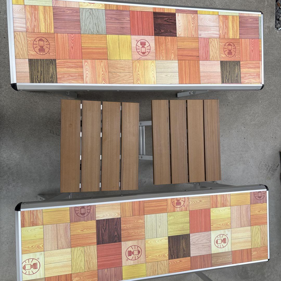 テーブル・チェア・ハンモック Coleman NATURAL MOSAIC FAMILY LIVING SET