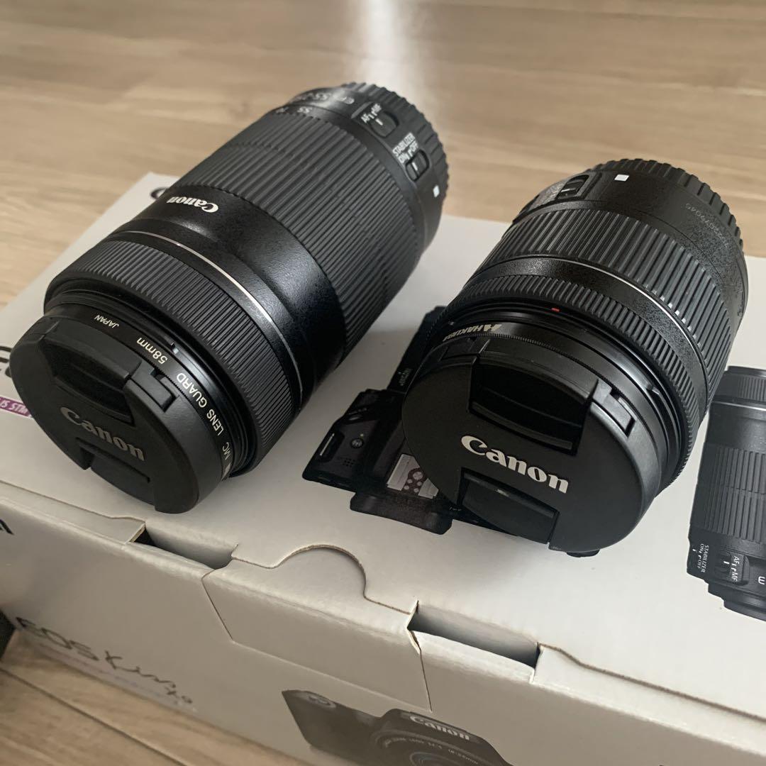 一眼レフ Canon eos kiss X9 ダブルズームキット