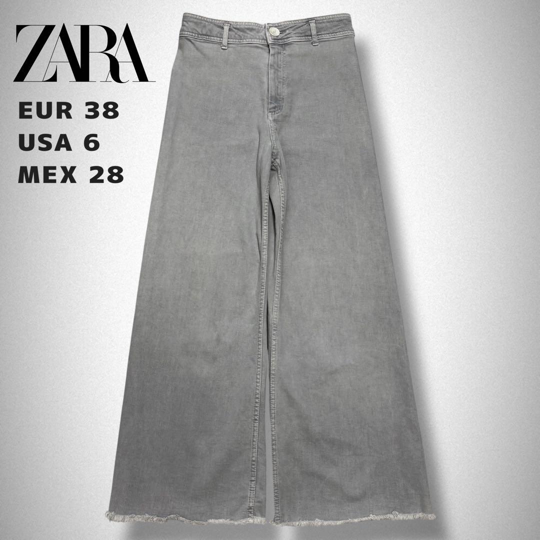 廃盤 美品【ZARA】バギーデニムワイド 42 廃盤 美品【ZARA】バギーデニムワイド 42-店 価格