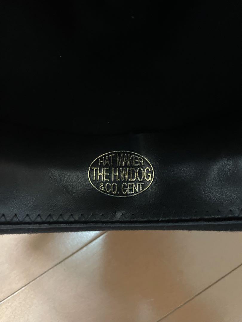 THE H.W.DOG&CO WOOL FRONT-H 黒38
