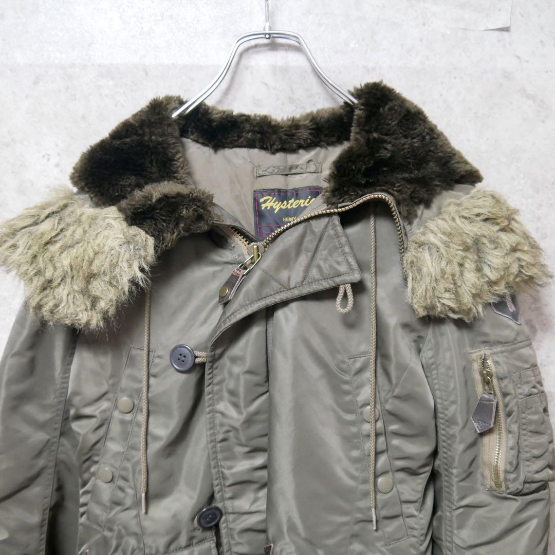 HYSTERIC GLAMOUR N-3B プリマロフト フライトジャケット