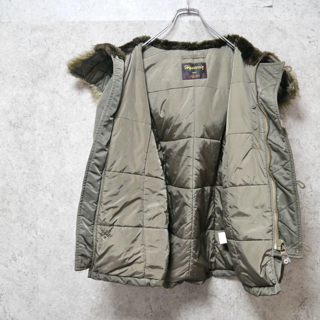 HYSTERIC GLAMOUR N-3B プリマロフト フライトジャケット