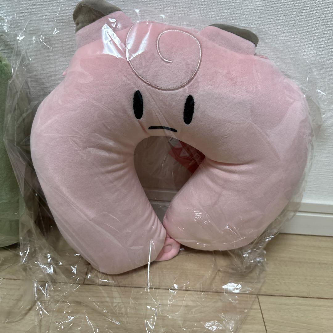 タグ付き新品 ネックピロー　ピッピ みがわり ネックピロー ぬいぐるみ ネックピロー みがわり ｜【公式】ポケモンセンターオンライン
