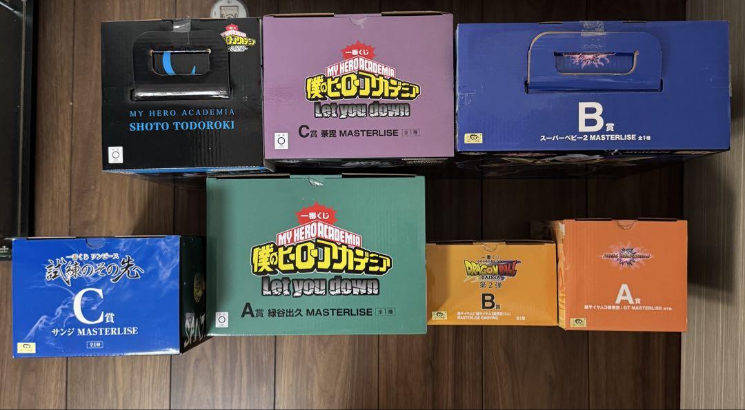 一番くじ　フィギュア　まとめ売り　DB ヒロアカ　ワンピース