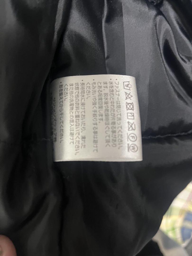 フォルクスワーゲン 中綿ジャケット コート ブルゾン ブラック XL