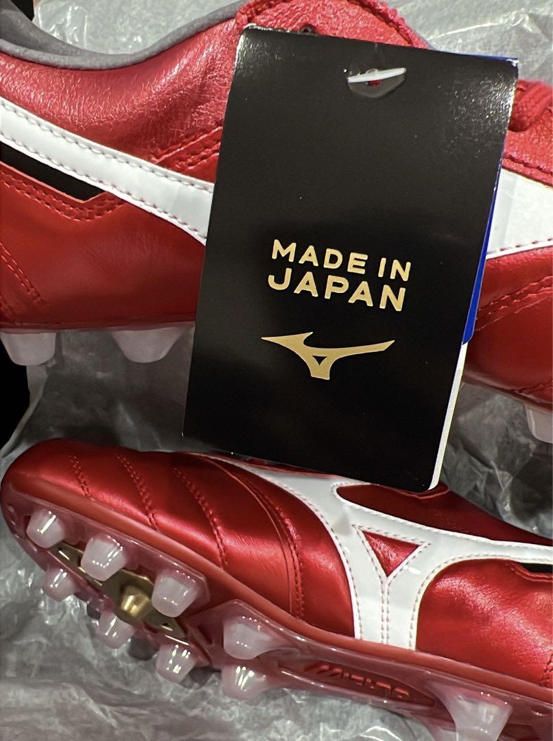 Mizuno Morelia II Japan 24.5 レッド/ホワイト