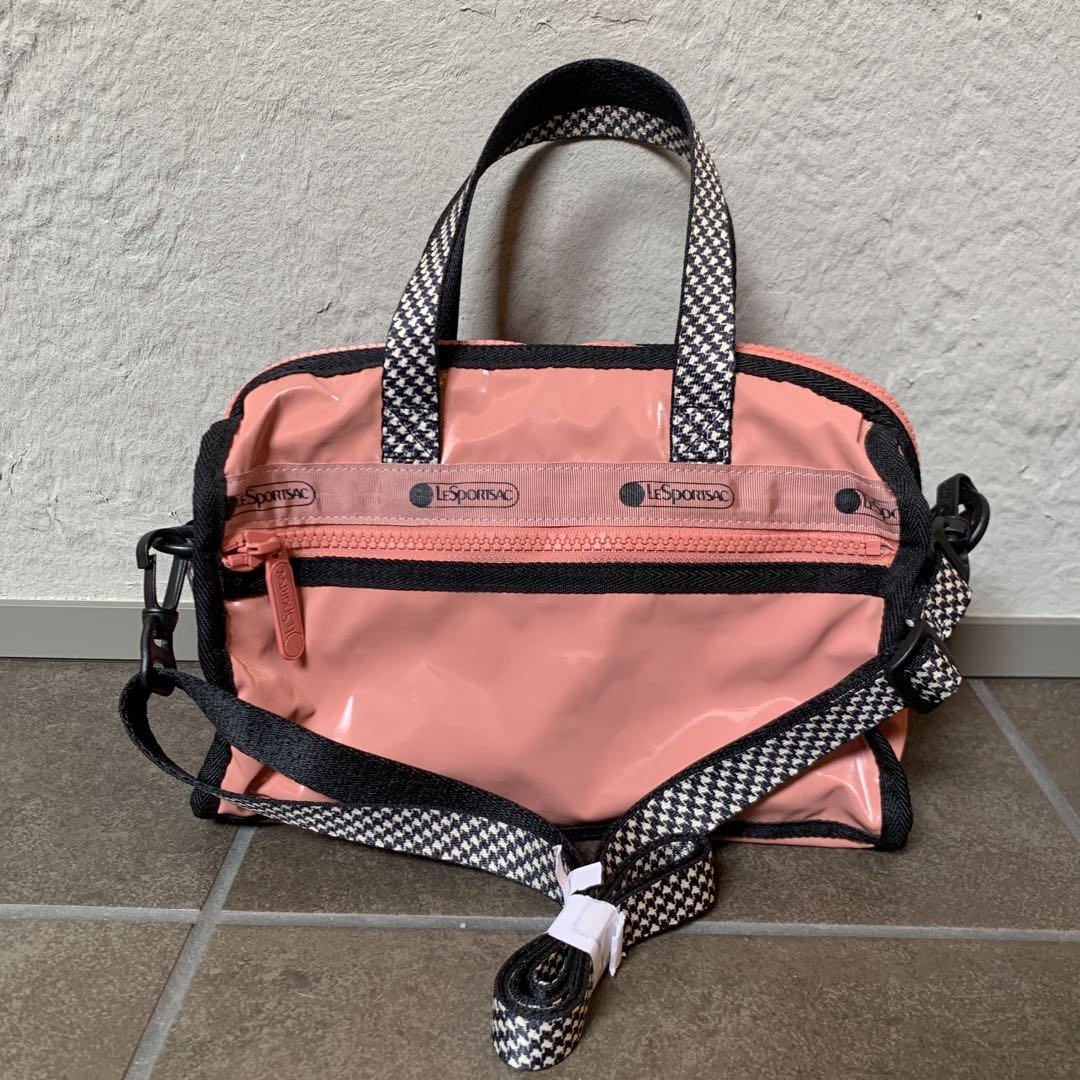 訳あり レア ヨンア×レスポートサック 2way ミニ ボストンショルダーバッグ