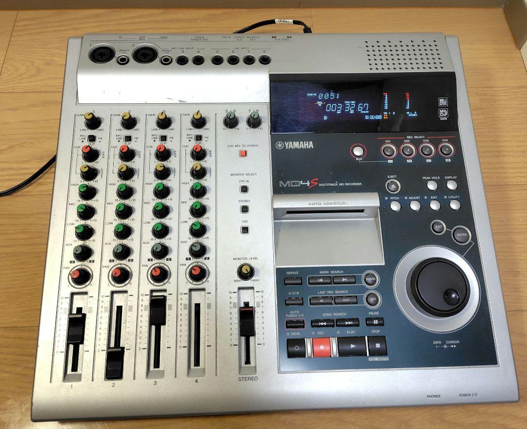 【動作品】YAMAHA MDレコーダー MD4S
