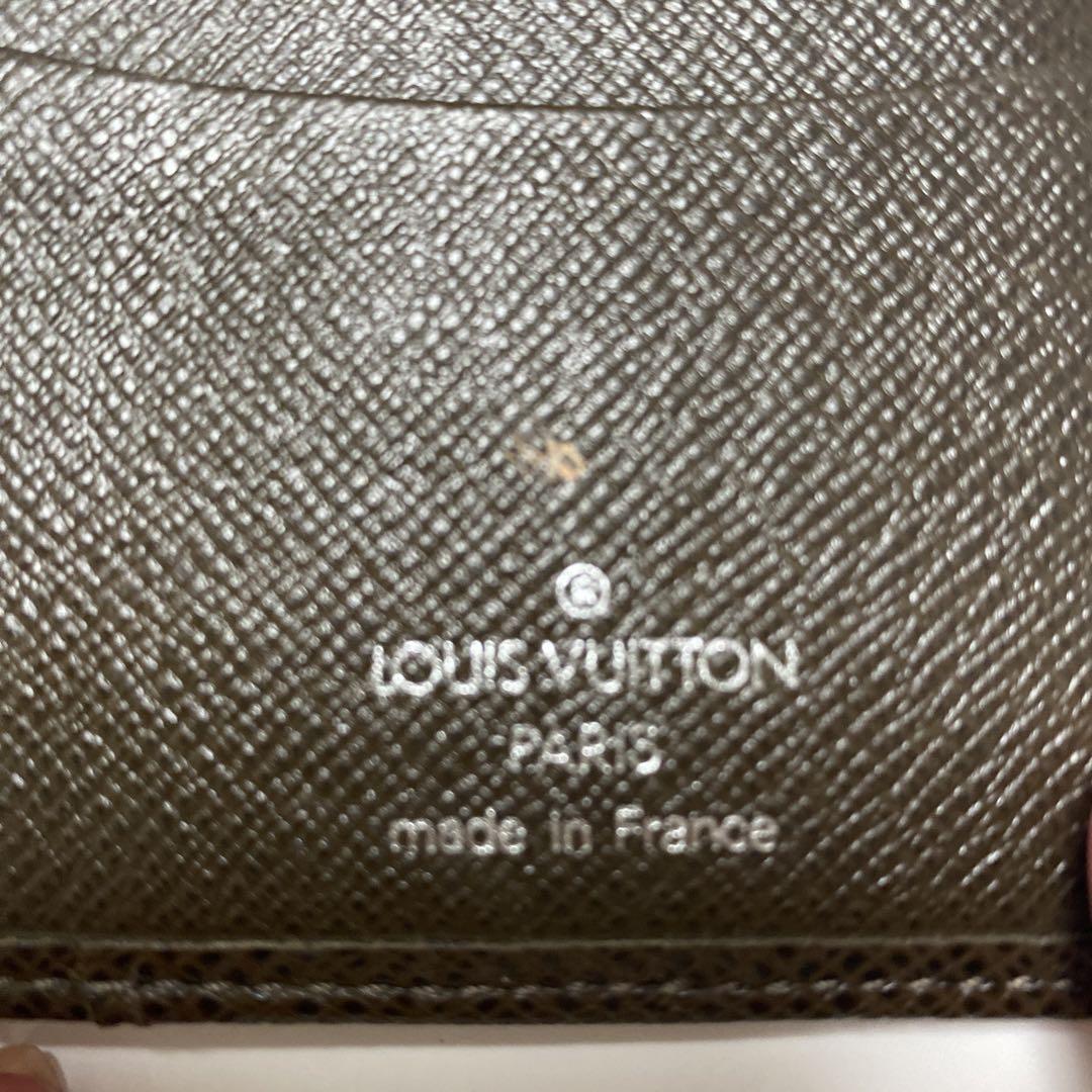 Louis Vuitton 名刺入れ ブラウン レザー