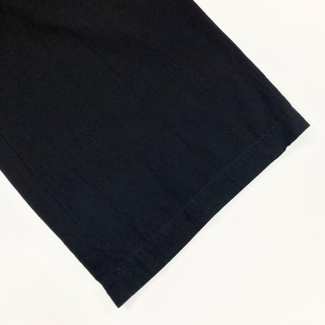 Y's C/LI GABARDINE SUSPENDER PANTS 黒1