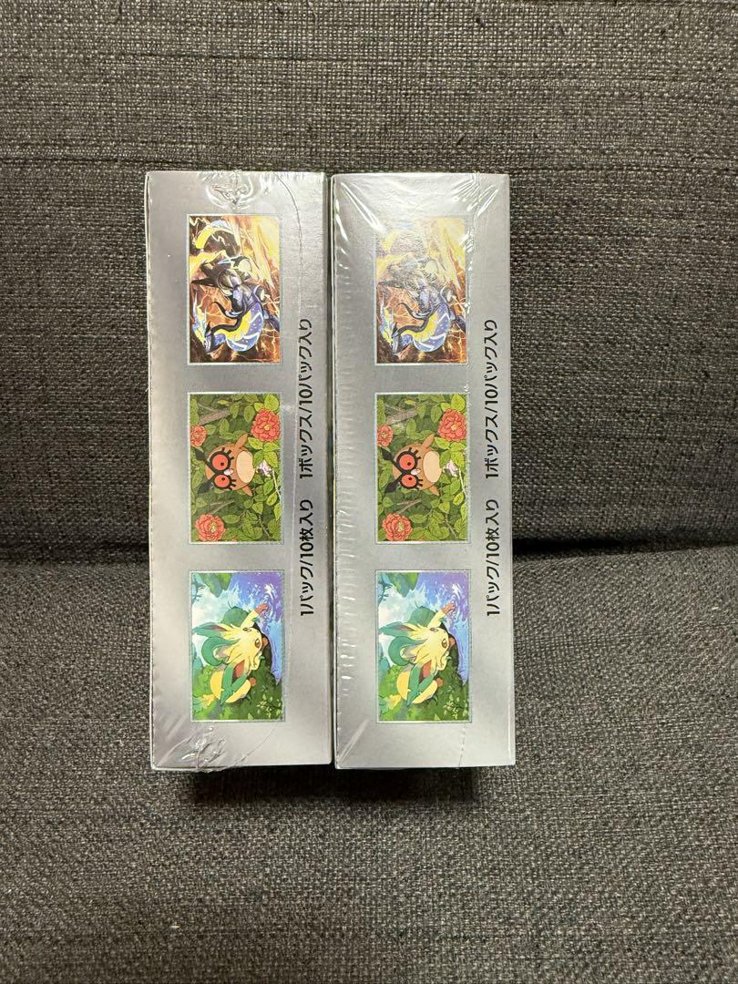 【新品未開封】 ポケモンカード テラスタルフェスex　シュリンク付き 2BOX②