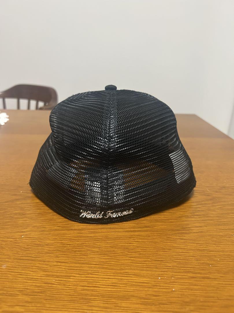 Supreme シュプリーム NEWERA メッシュキャップ 黒