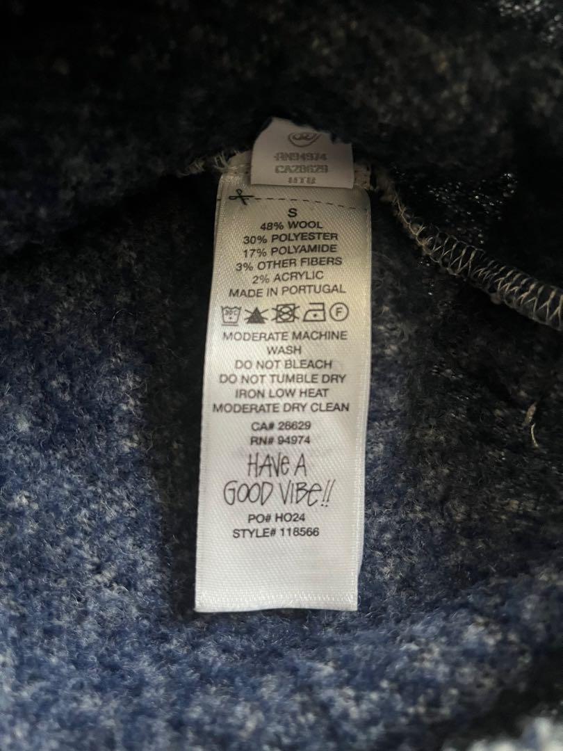 stussy wool blend sherpa pullover Sサイズ