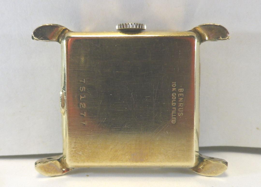 40’ビンテージ　BENRUS　Watch 10金張りケース　使用可
