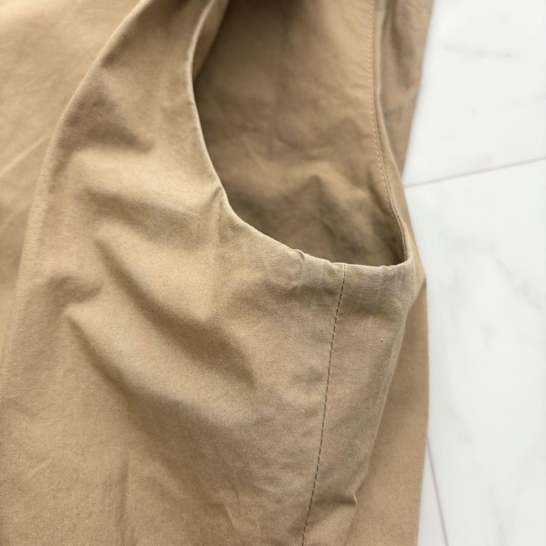 【セブンテンバイミホカワヒト】ロングタックドレス　ノースリーブワンピース　M