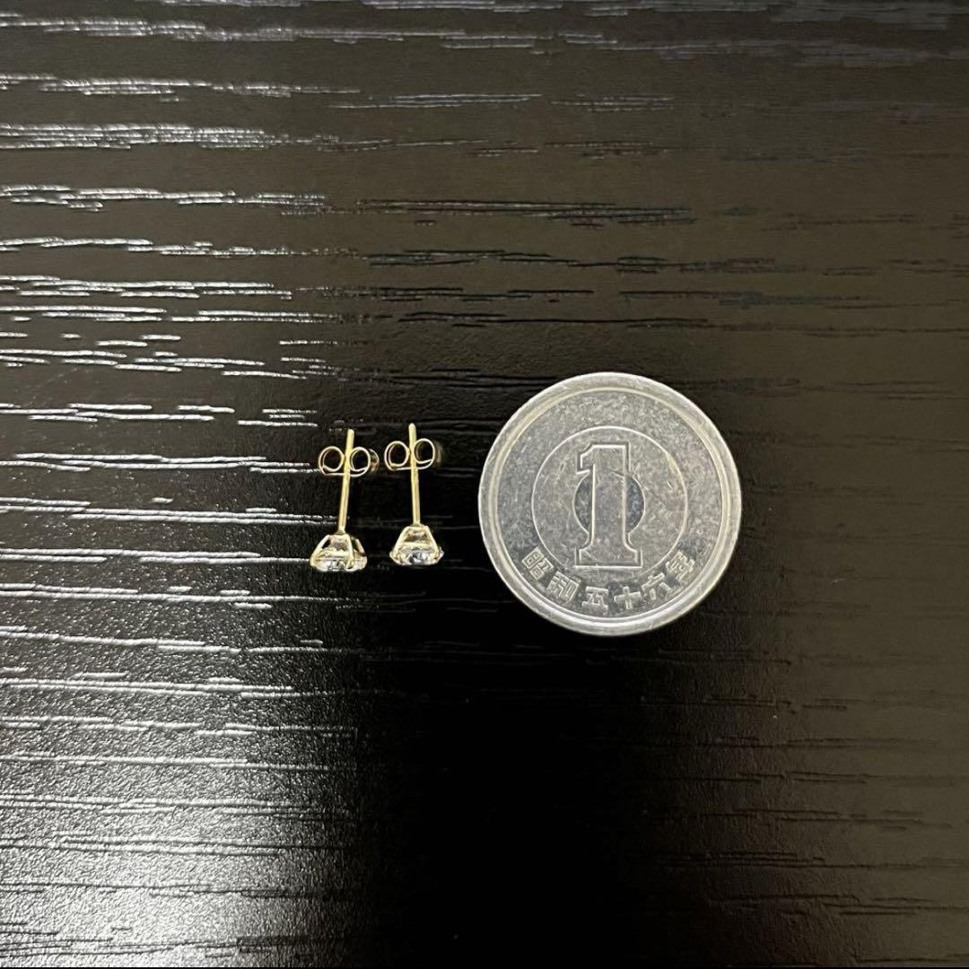 【SEAL限定商品】 AVALANCHE 4mm スタッズピアス 14Kイエローゴールド アバランチ アクセサリー