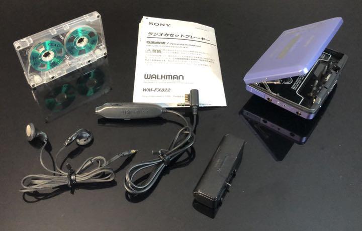 カセットウォークマン SONY WM-FX822「整備済み、完動美品」