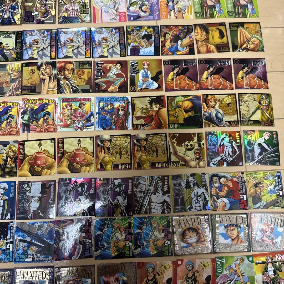 【激レア】ワンピース ONE PIECE 森永 ウエハース シール　143枚