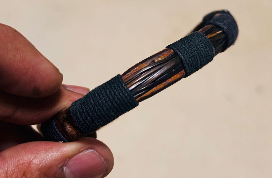 Elephant Tail hair Bracelet ネパール製