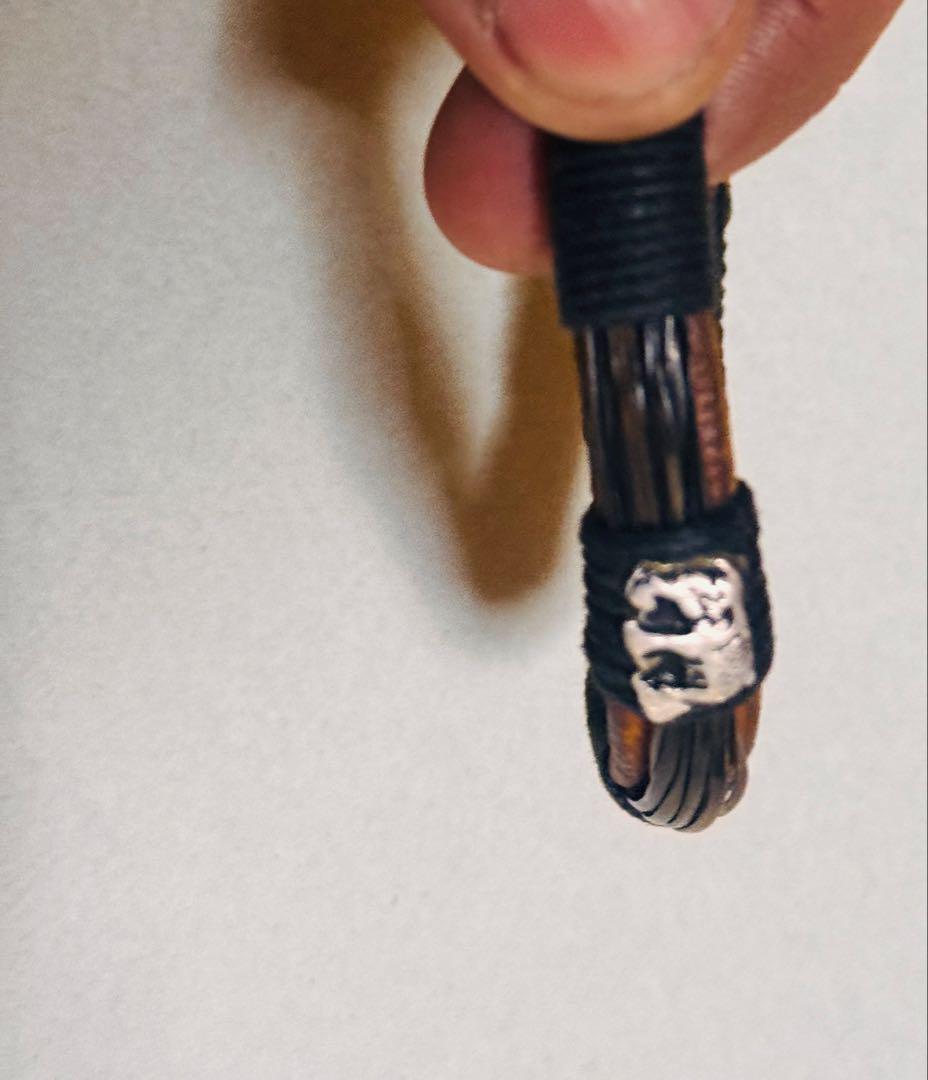 Elephant Tail hair Bracelet ネパール製