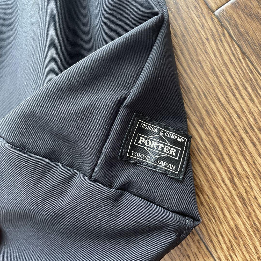 PORTER ツー ショルダーバッグ (L) ブラック　2/ツー