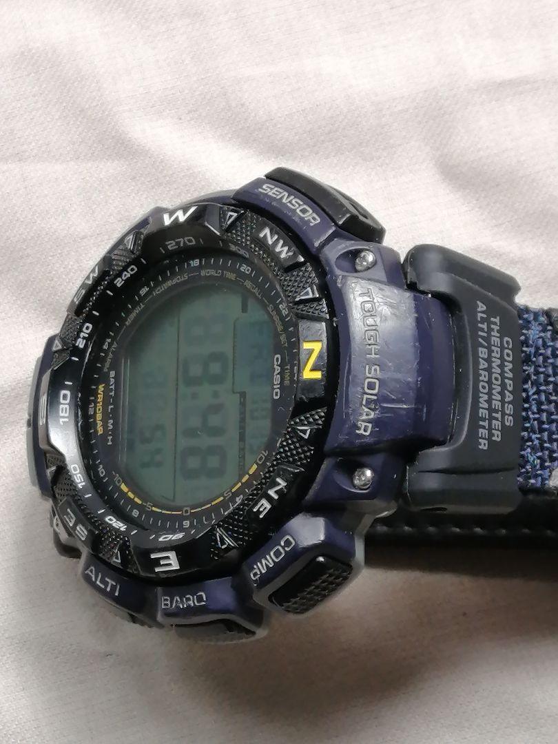 CASIO トリプルセンサー PRG-240B-2 adTEk-m47797521180 PROTREK 最新作得価