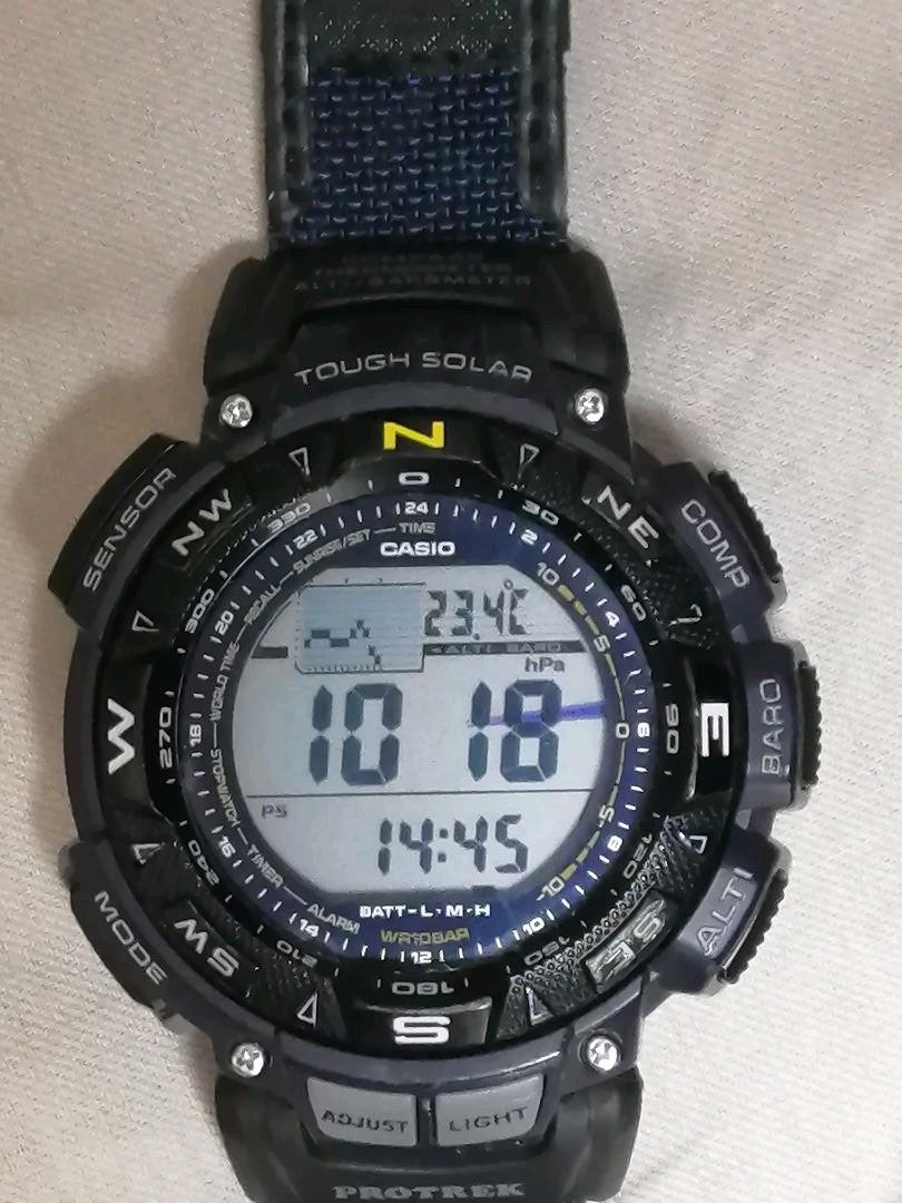 CASIO トリプルセンサー PRG-240B-2 adTEk-m47797521180 PROTREK 最新作得価