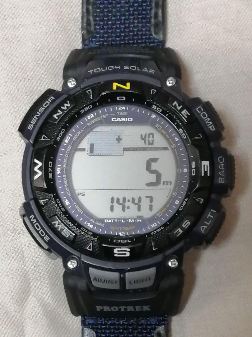 CASIO トリプルセンサー PRG-240B-2 adTEk-m47797521180 PROTREK 最新作得価