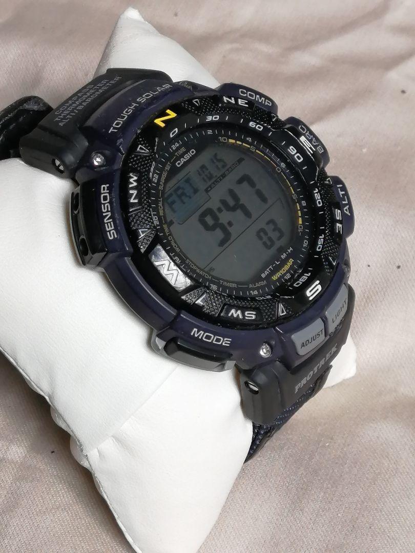 CASIO トリプルセンサー PRG-240B-2 adTEk-m47797521180 PROTREK 最新作得価