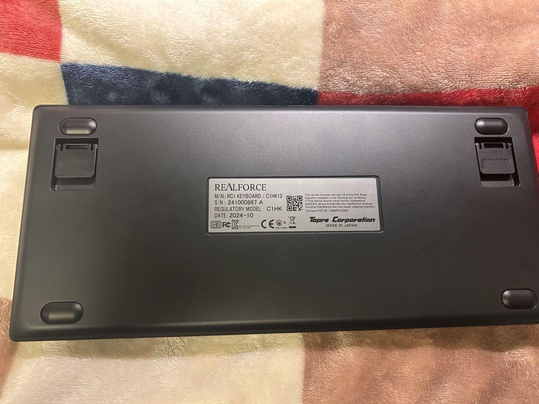 REALFORCE rc1 英語配列　30G