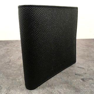 送料込み！ 未使用品 BVLGARI 二つ折り財布 ブラック レザー 28