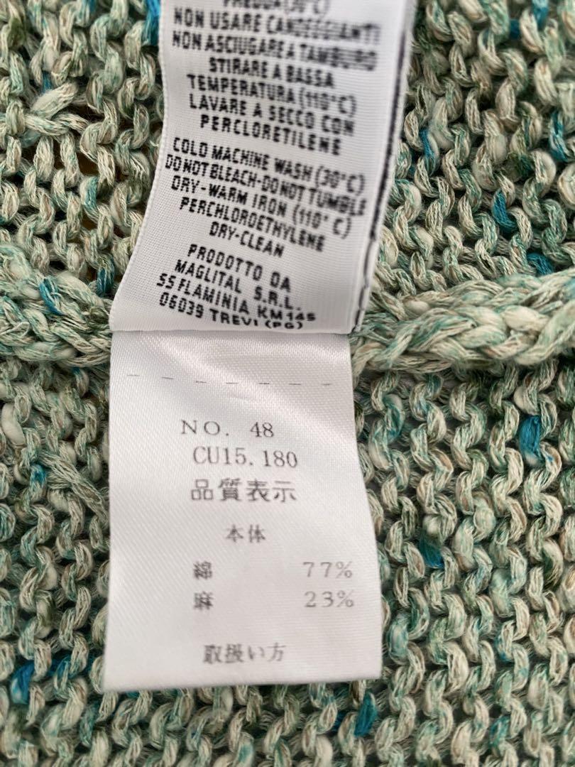 cruciani Vネックニットセーター