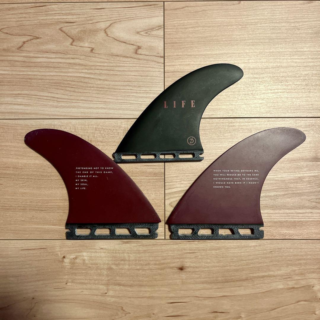 【DEFLOW】LARGE TRI FIN Futures Futurefin
