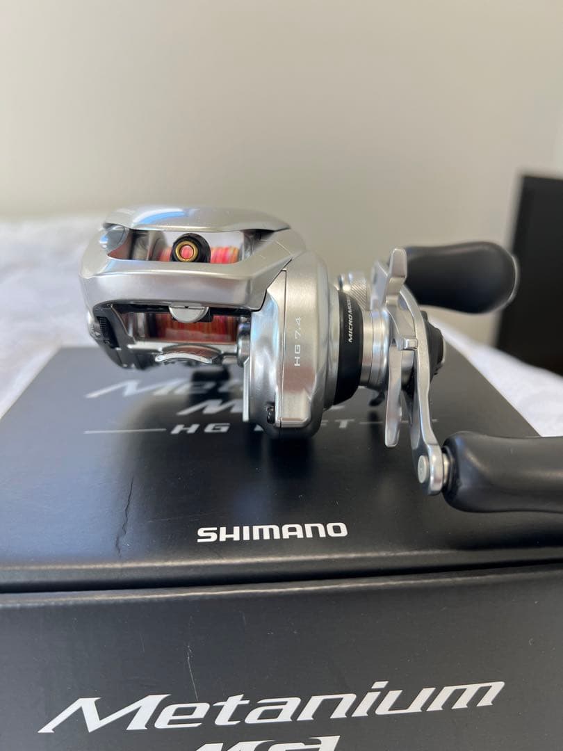 シマノ 16メタニウム MGL HG 左 美品 美品シマノ 16メタニウム MGL HG 左ハンドル ベイトリール 中古品