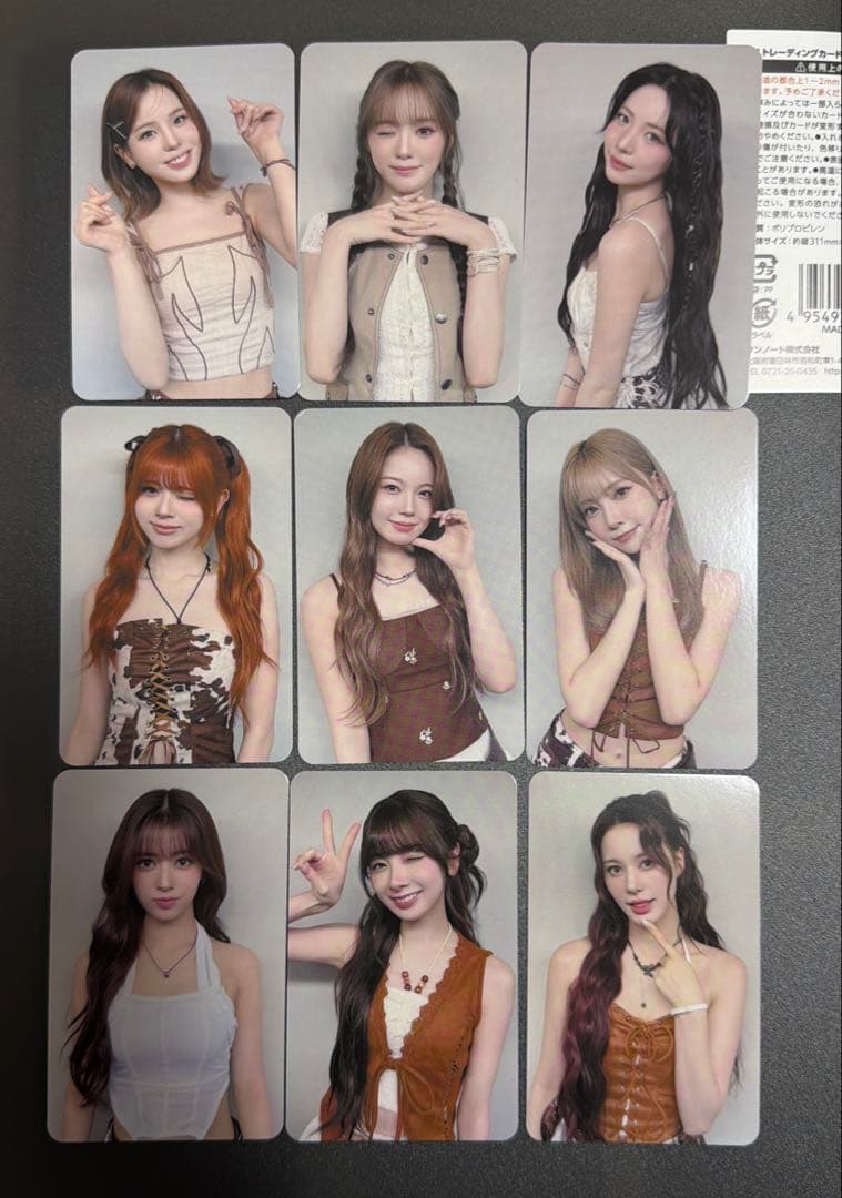 NiziU会場限定フォトカード CD特典トレカ コンプリート - メルカリ