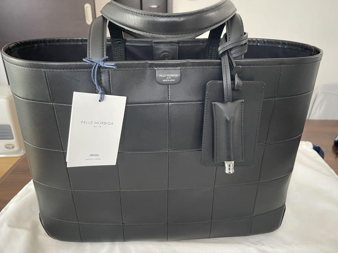 PELLE MORBIDA ペッレモルビダ トートバッグ 黒　極美品　限定品