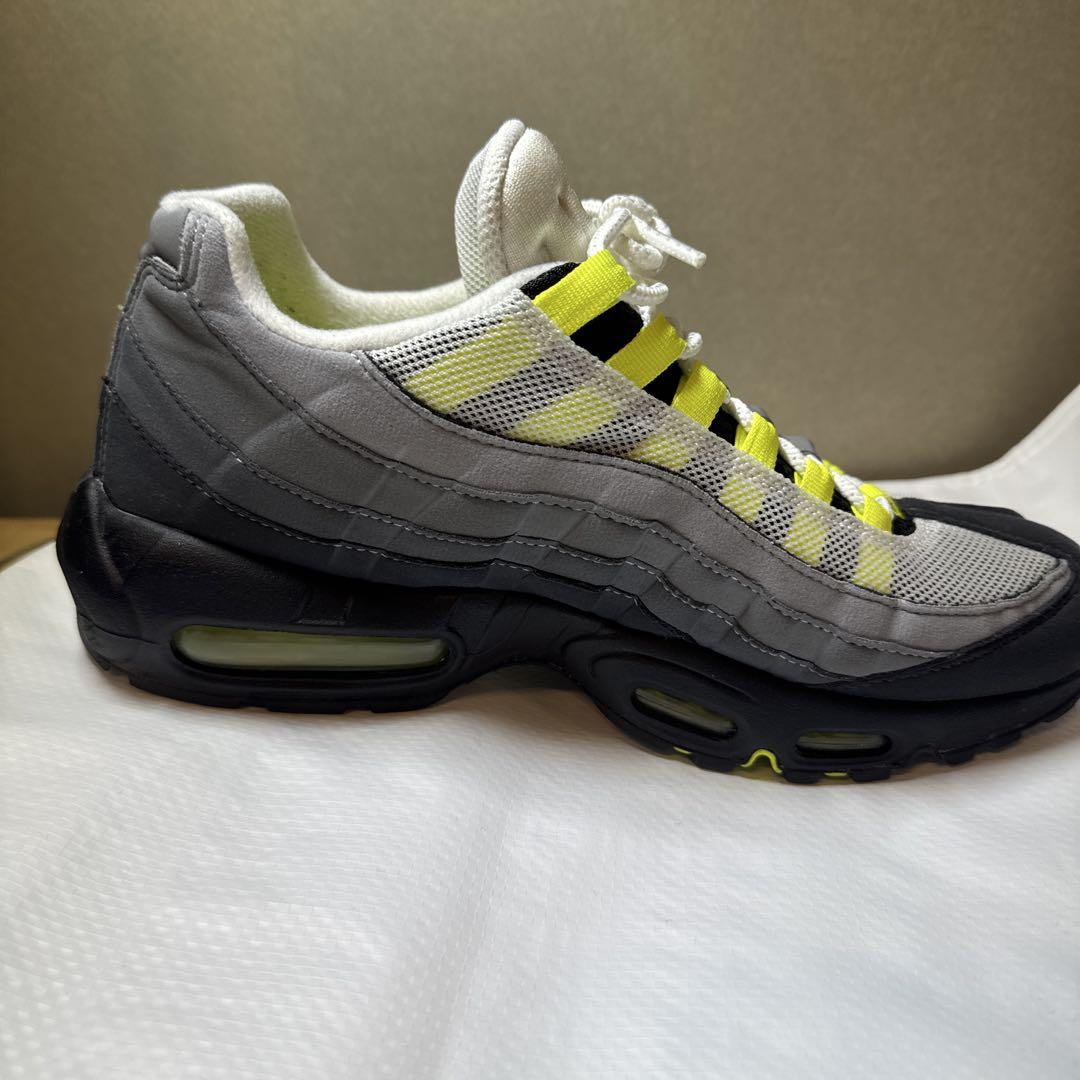靴 NIKE AIR MAX 95 OG \"Neon Yellow\" 26.5cm
