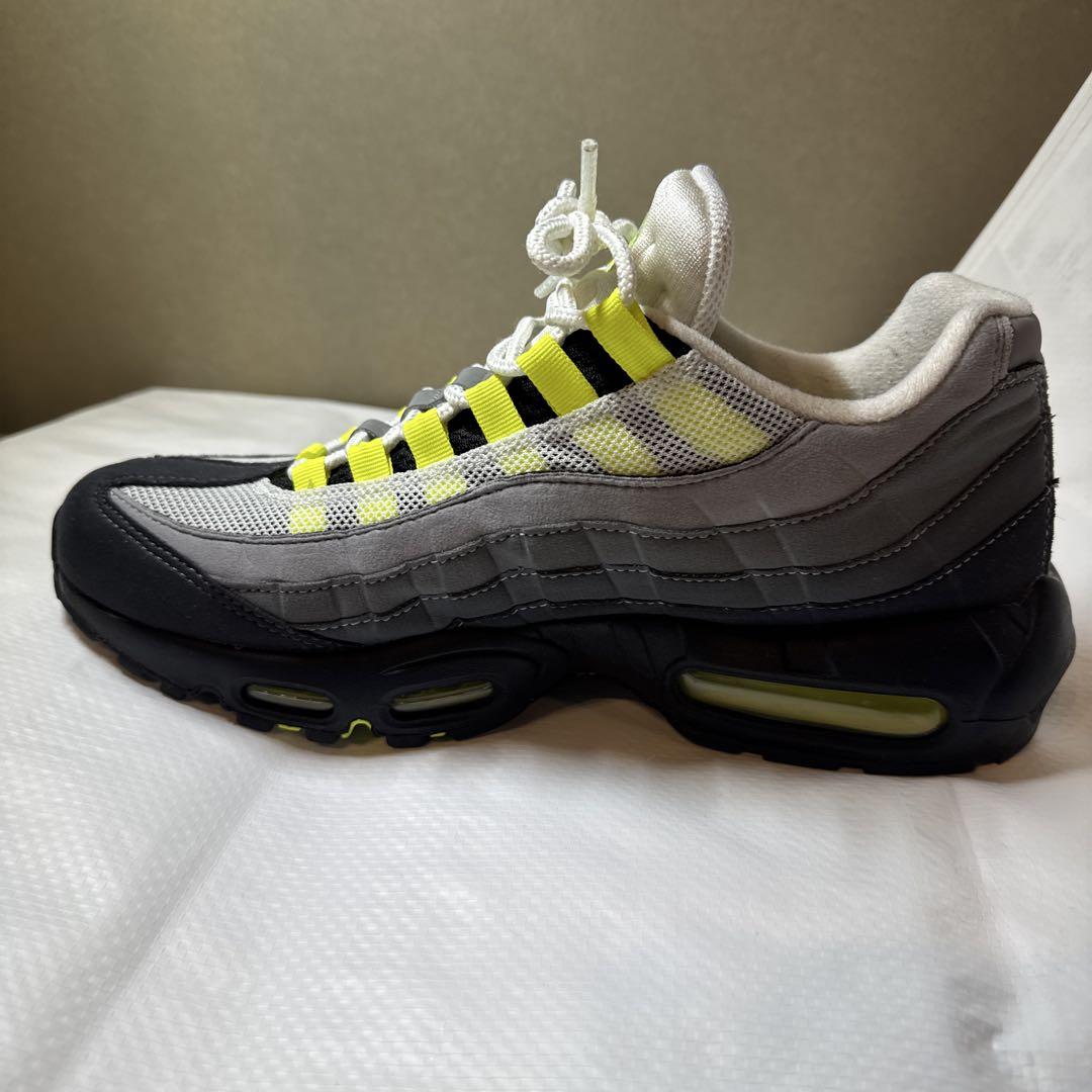 靴 NIKE AIR MAX 95 OG \"Neon Yellow\" 26.5cm