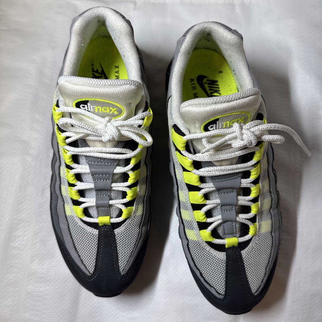 靴 NIKE AIR MAX 95 OG \"Neon Yellow\" 26.5cm