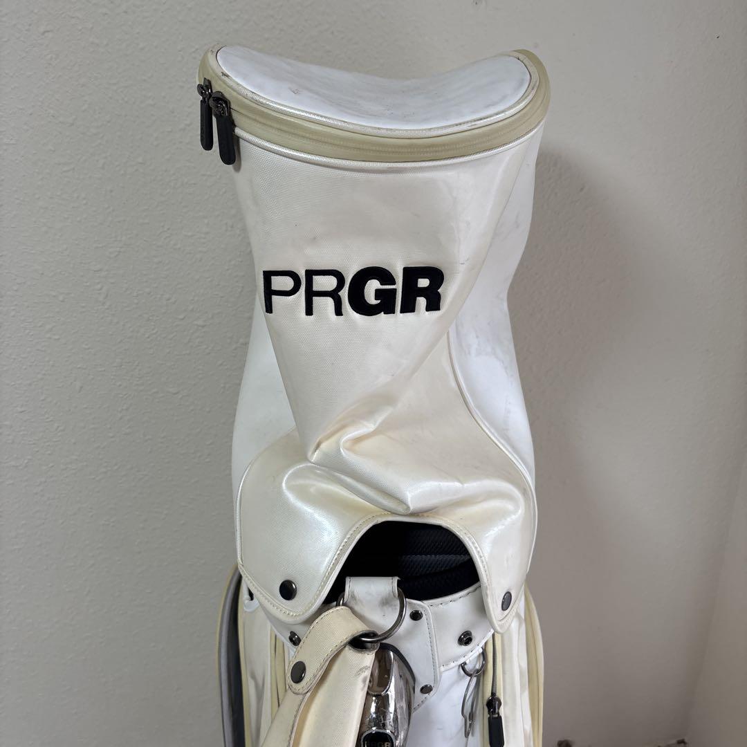 原江里菜選手　ツアー使用 キャディバッグ(PRGR)