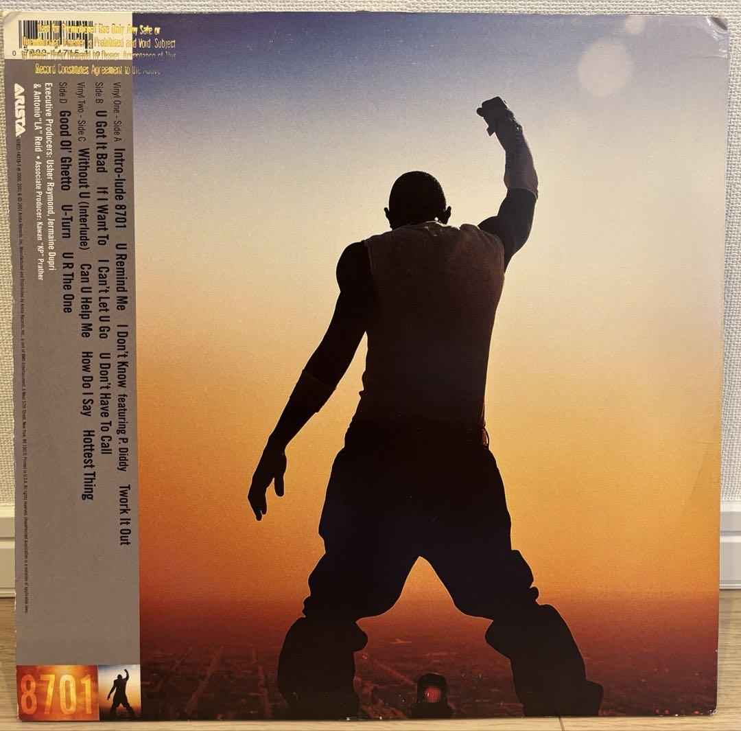 【2LP アナログ盤】Usher 「8701」レコード R&B名盤