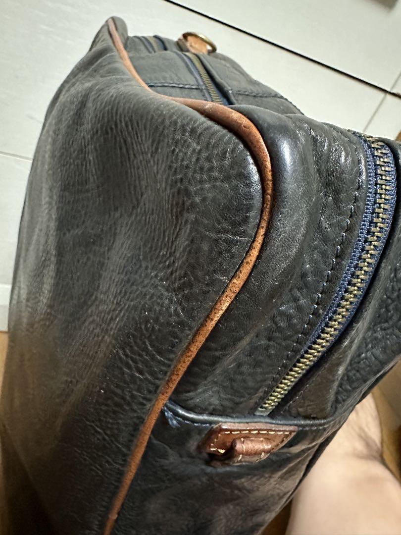 felisi 2way大型ビジネスバッグ フェリージ シボ革 オールレザー