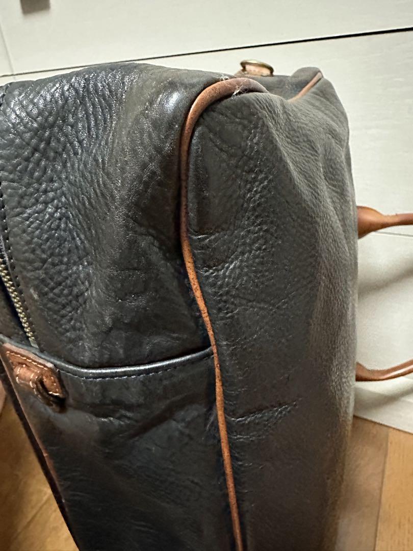 felisi 2way大型ビジネスバッグ フェリージ シボ革 オールレザー