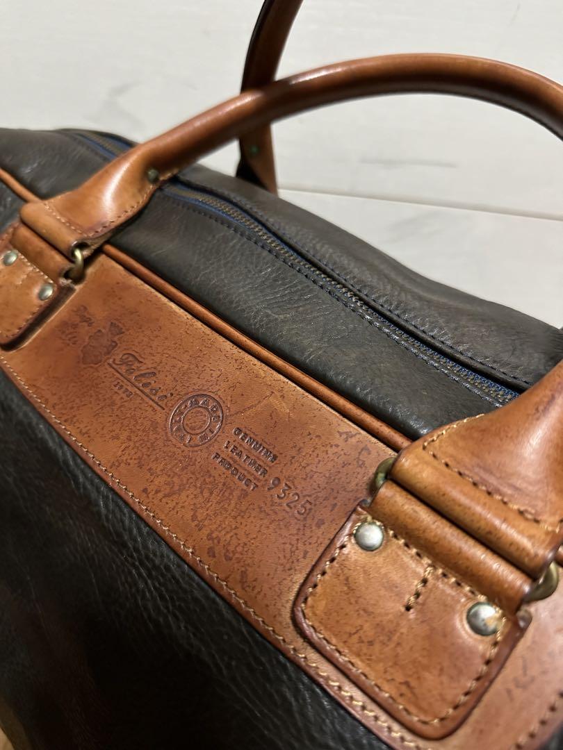 felisi 2way大型ビジネスバッグ フェリージ シボ革 オールレザー