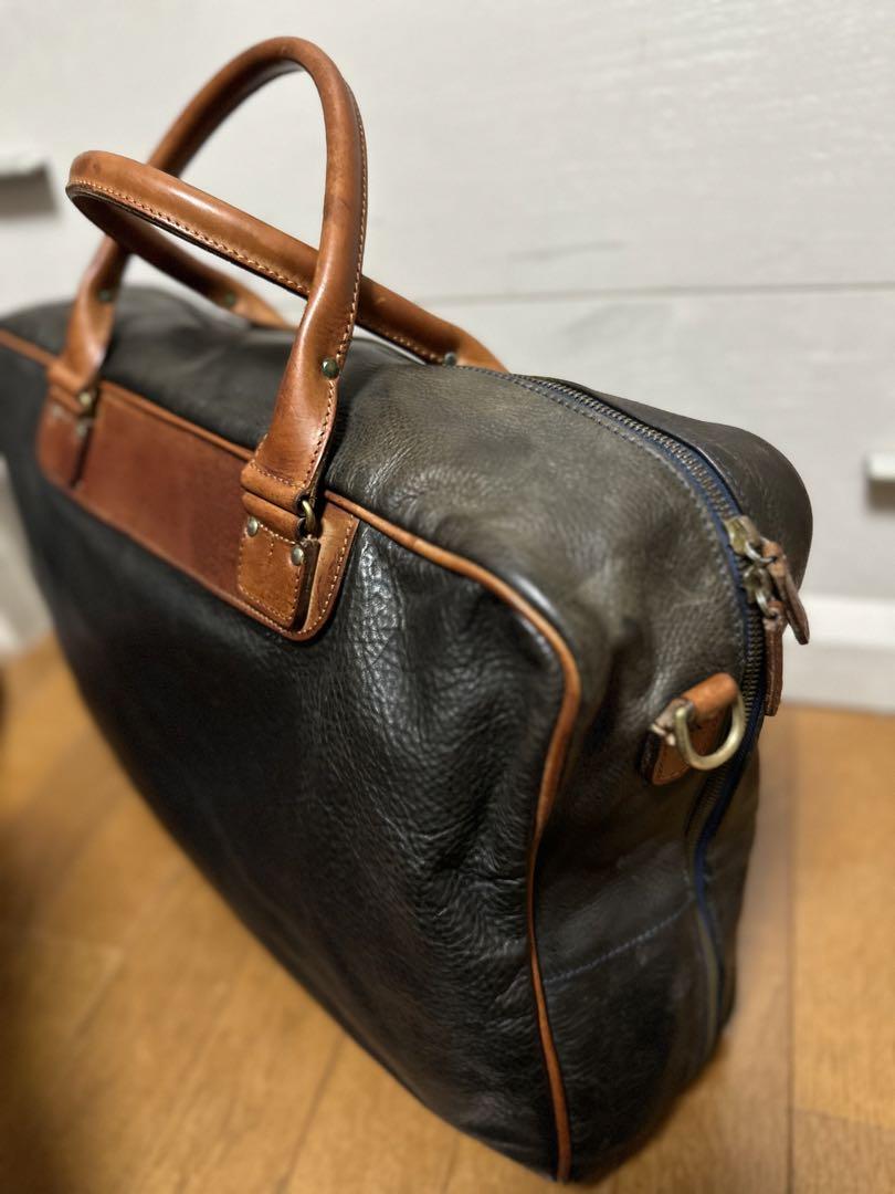 felisi 2way大型ビジネスバッグ フェリージ シボ革 オールレザー