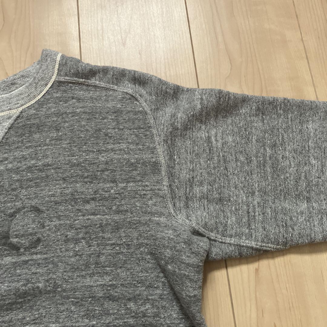 WAREHOUSE 美品 染み込み 両V スウェット 両面 42 XL グレー