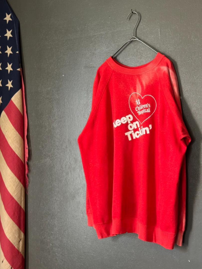 80s ボロ unkown faded Sweatshirt