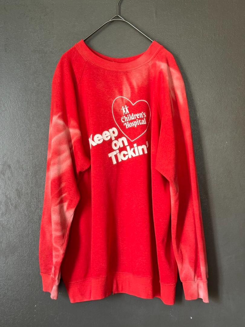 80s ボロ unkown faded Sweatshirt