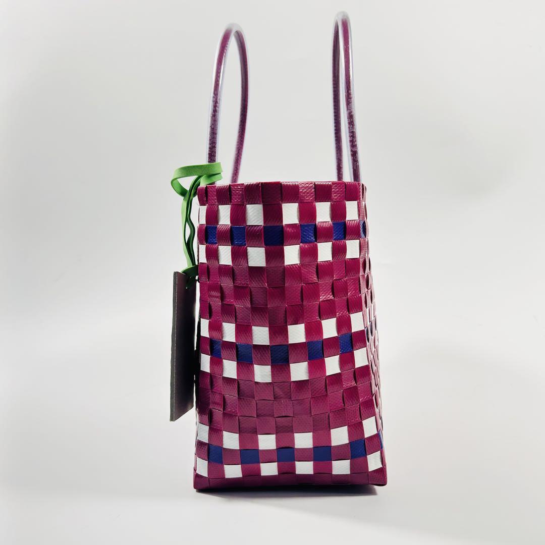 【美品】 MARNI マルニ カゴバッグ トートバッグ ピクニックバッグ