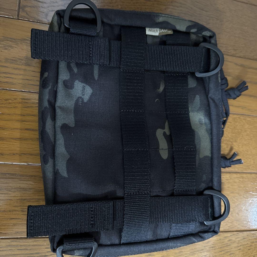 タスマニアンタイガー EDC pouch マルチカムブラック